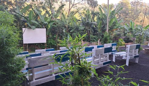 Banana Eco Farm buitenbioscoop